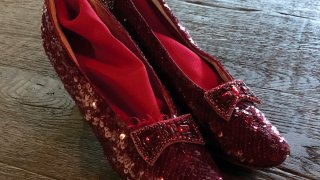 Replica Ruby Slippers From "The Wizard of Oz"