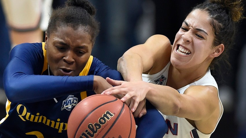 APTOPIX NCAA Quinnipiac UConn Basketball