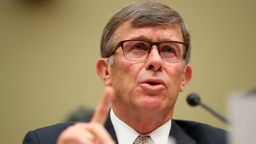 Joseph Maguire testifies before the House Intelligence Committee on Capitol Hill in Washington, Thursday, Sept. 26, 2019.