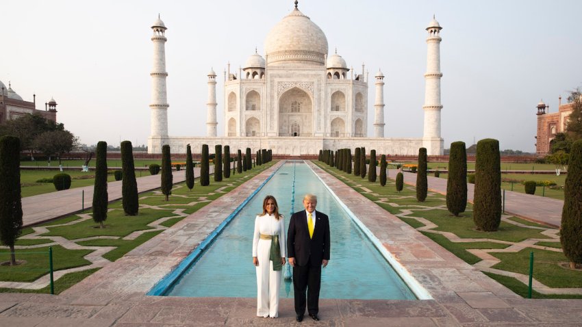 Trump Makes 1st Official Visit to India