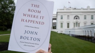 A copy of "The Room Where It Happened"