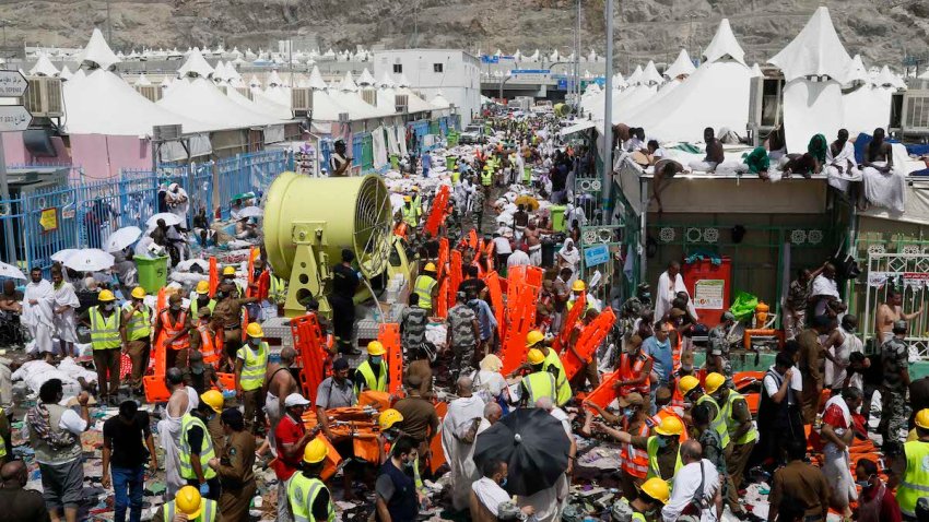 APTOPIX Mideast Saudi Hajj Stampede