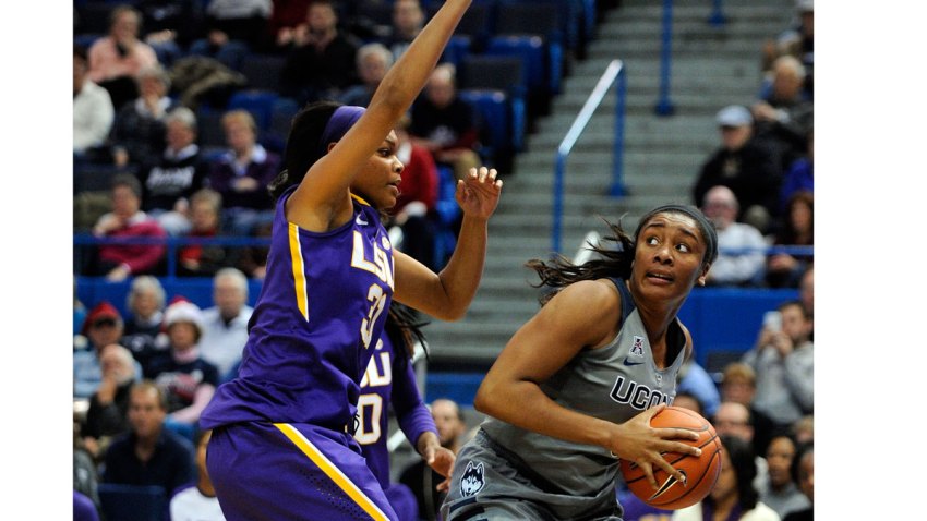 LSU UConn Basketball