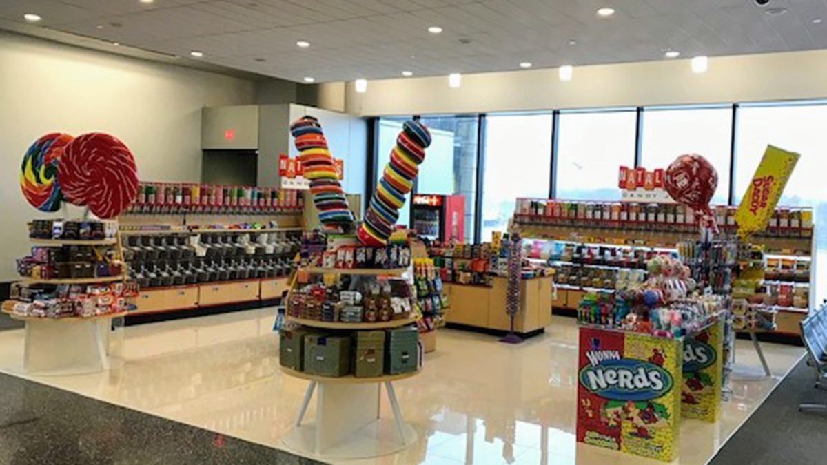 SelfServe Candy Store Natalie’s Candy Jar Opens at Bradley Airport