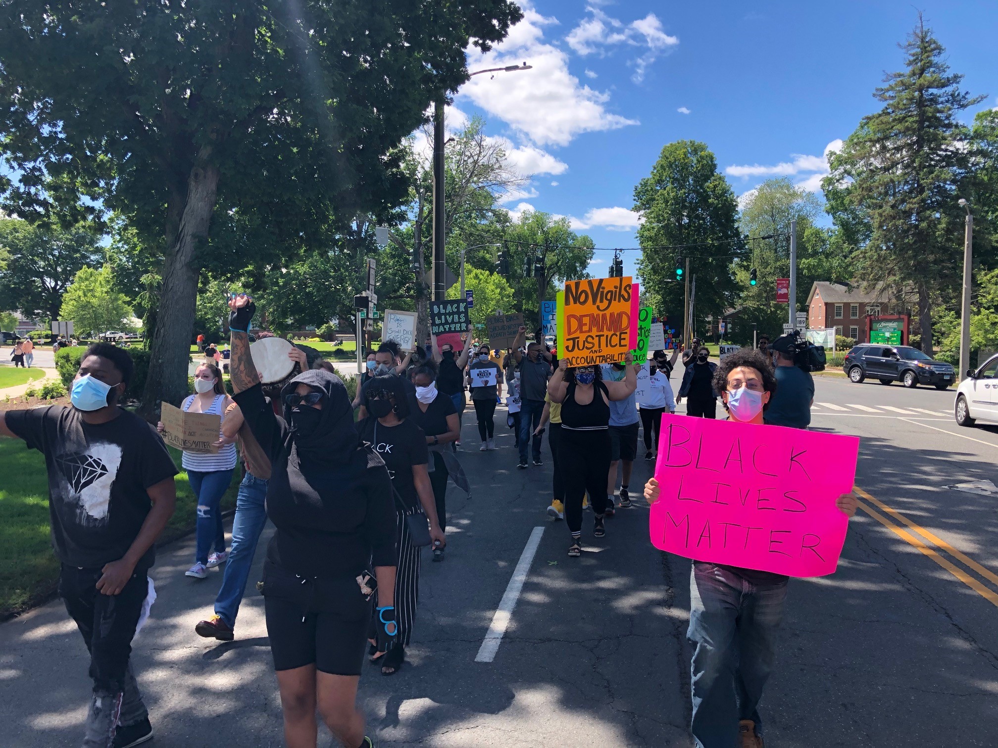 Bloomfield Demonstrators Express Concerns Following Race-Related ...