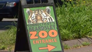 Beardsley Zoo sign