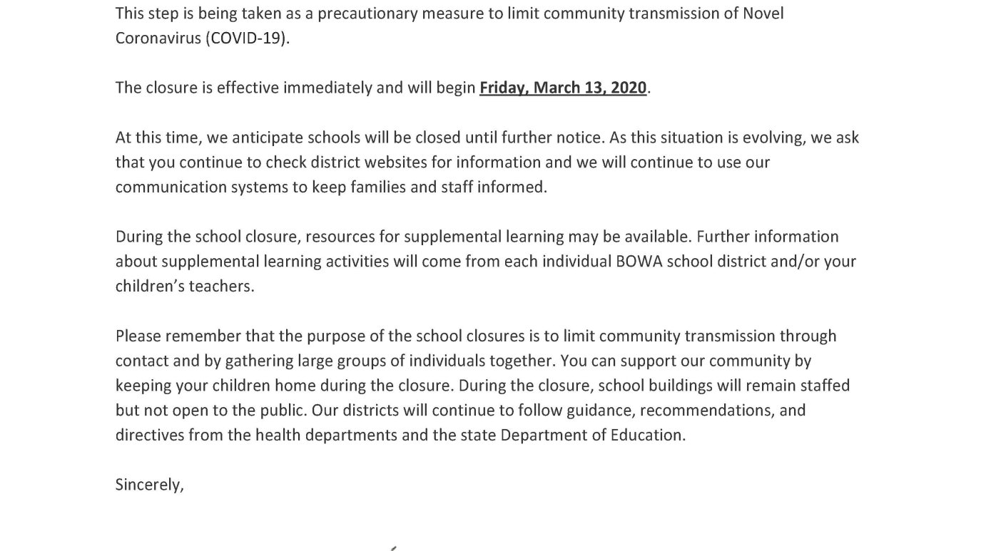 Coronavirus Closures Here are the Connecticut Schools Closed or