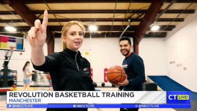 Ct Live Taylor Gets A Lesson In Basketball Nbc Connecticut