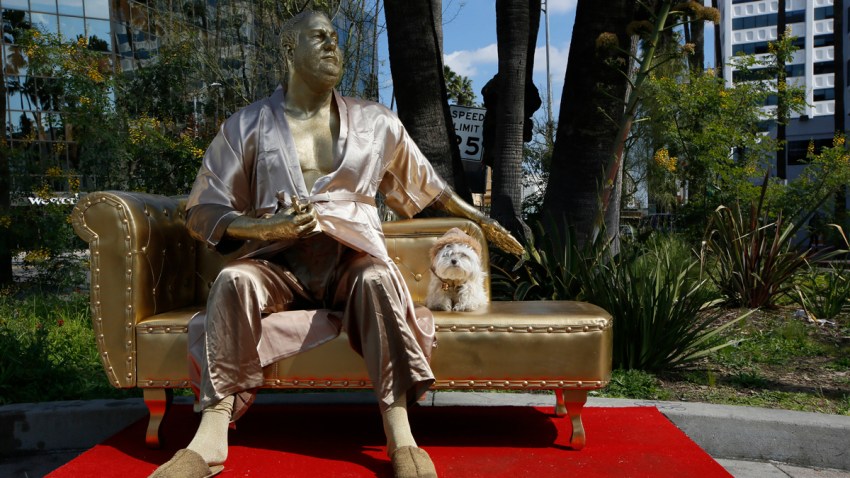 APTOPIX Oscars Weinstein Statue
