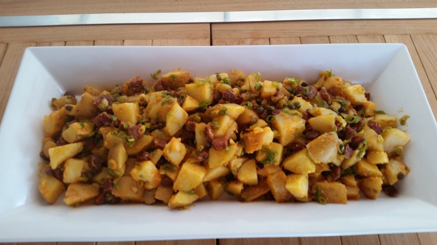 Chorizo Sausage Potato Salad