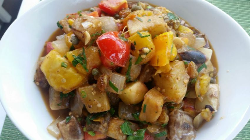 Chris Prosperi Eggplant Caponata