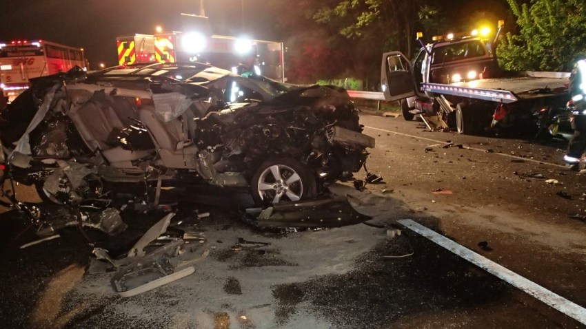 Crash With Injuries on I95 in Westport 06062016