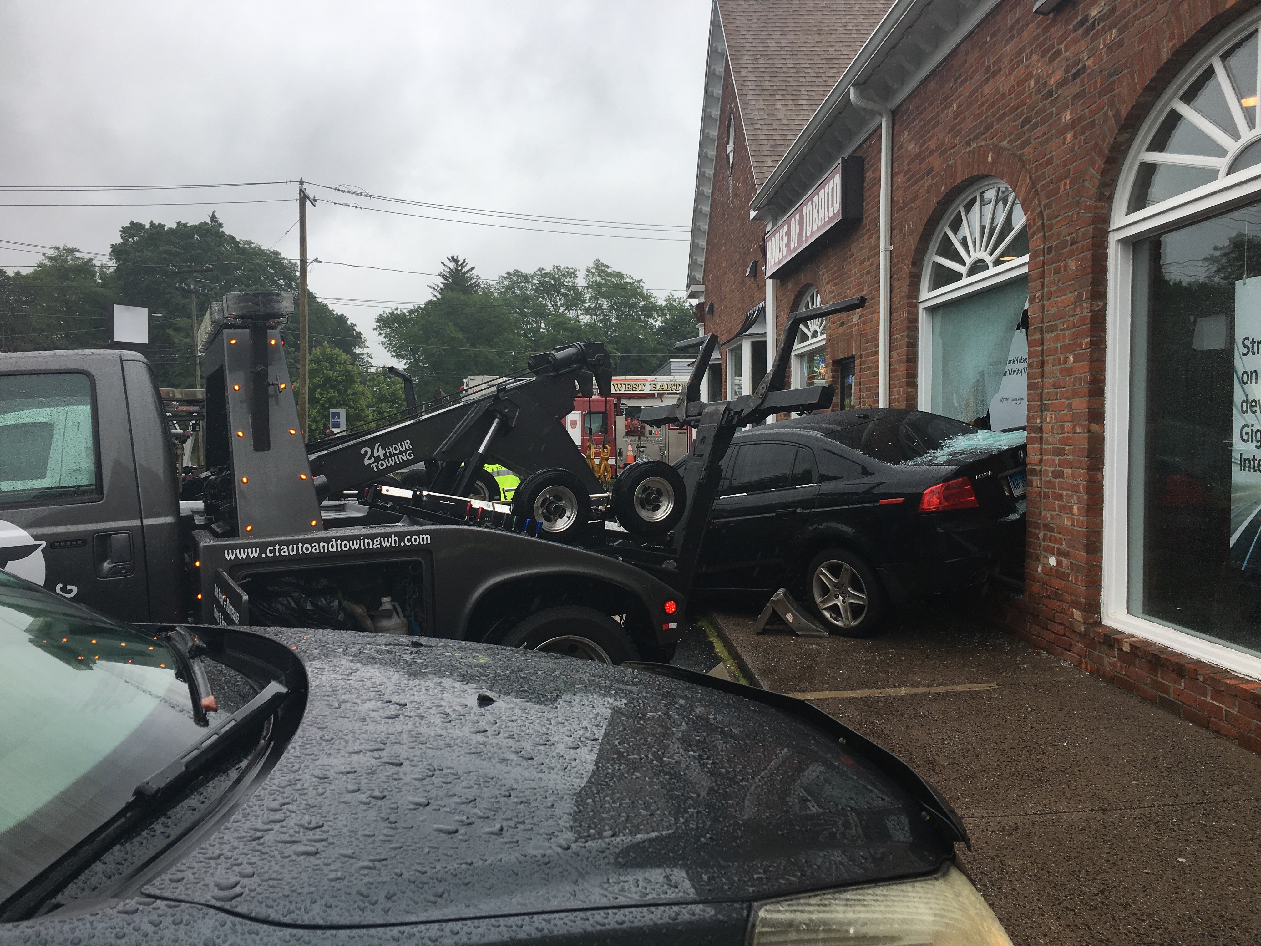 Car Crashes Into West Hartford Building NBC Connecticut