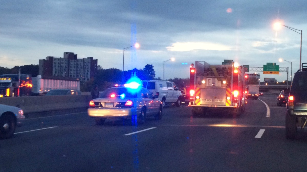 Crash Caused Congestion on I84 West in Hartford NBC Connecticut