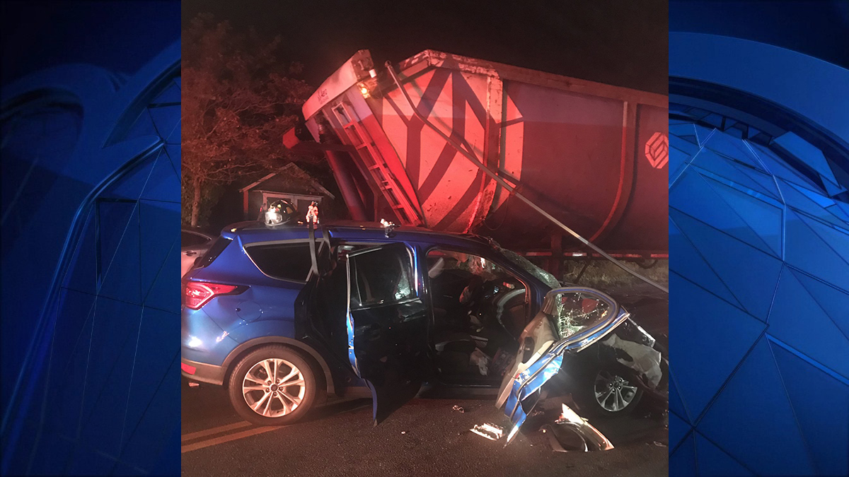 One Hospitalized After Crash in Hamden NBC Connecticut