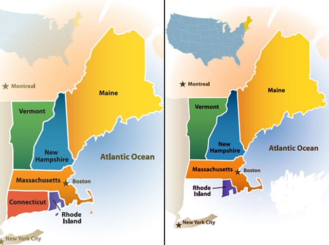 Discover new england split