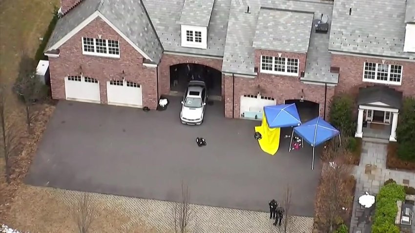 Drone Footage Over Home of Fotis Dulos