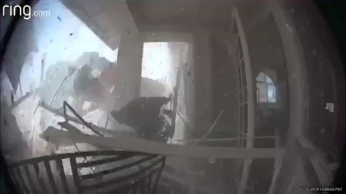 Deadly Gas Explosion at Murietta Home Captured by Doorbell Camera NBC