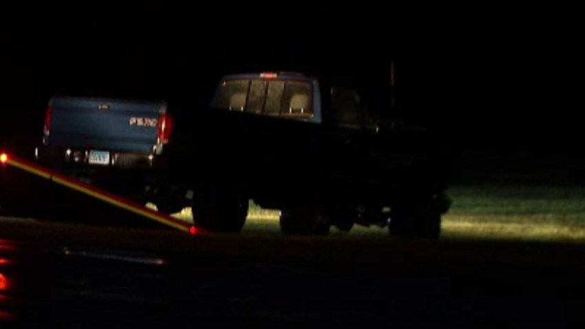 Enfield police chase pickup