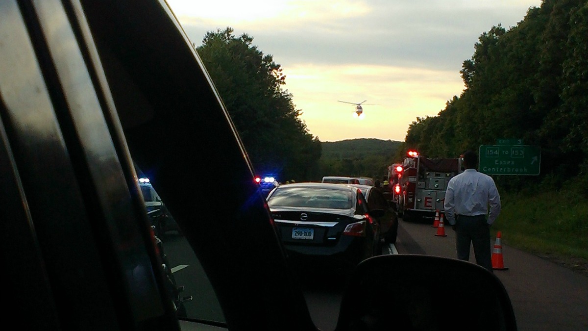 Motorcycle Crash Closes Route 9 North in Essex NBC Connecticut