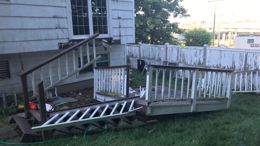 Fairfield deck collapse