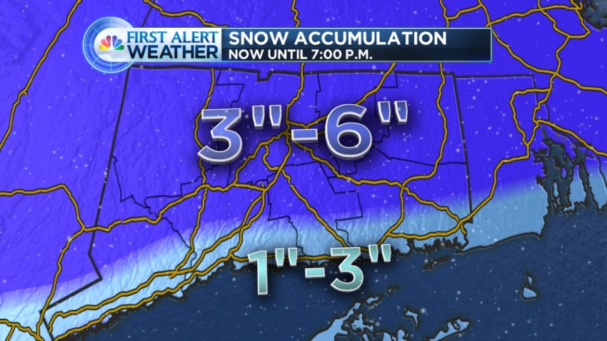February 9 snowmap