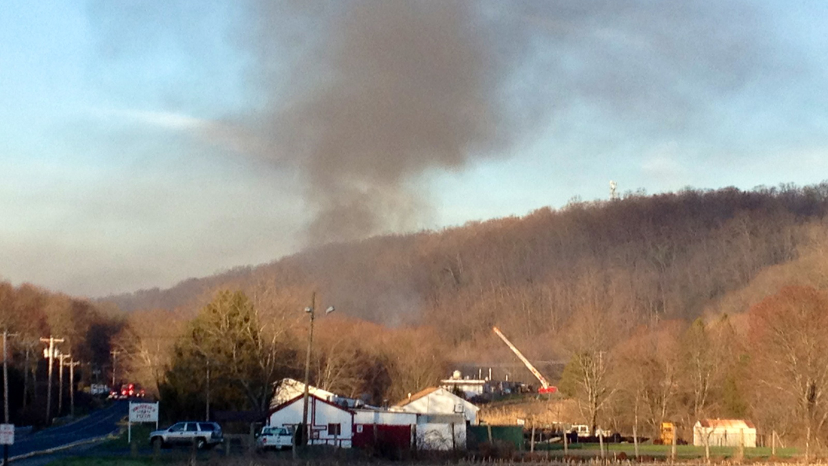 Firefighters Battled Factory Fire in Southbury NBC Connecticut