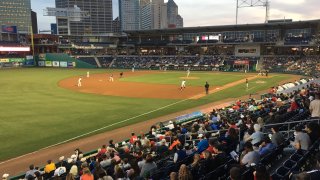 First Audience at Dunkin Donuts Park