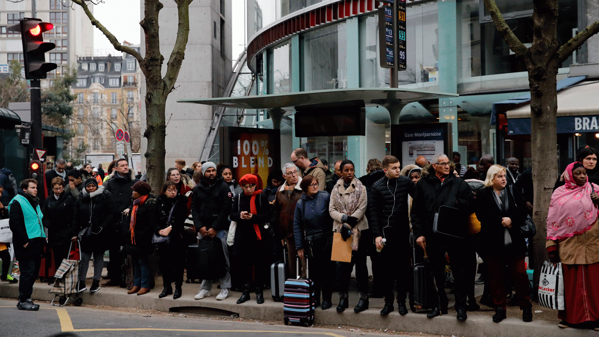 france sees  nationwide protests  pension  nbc connecticut