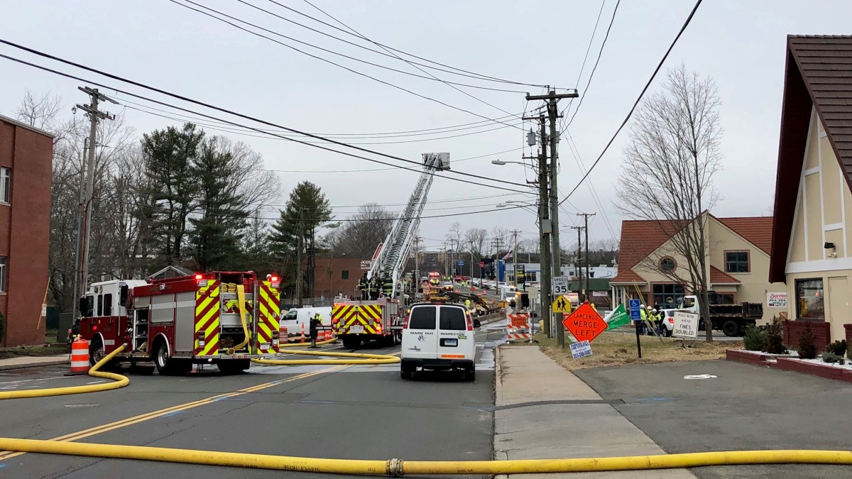 Crews Repair Gas Line on Skiff Street in Hamden NBC Connecticut