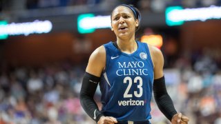Maya Moore in Connecticut to play Connecticut Sun