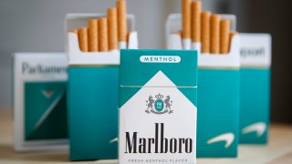 packs of menthol cigarettes