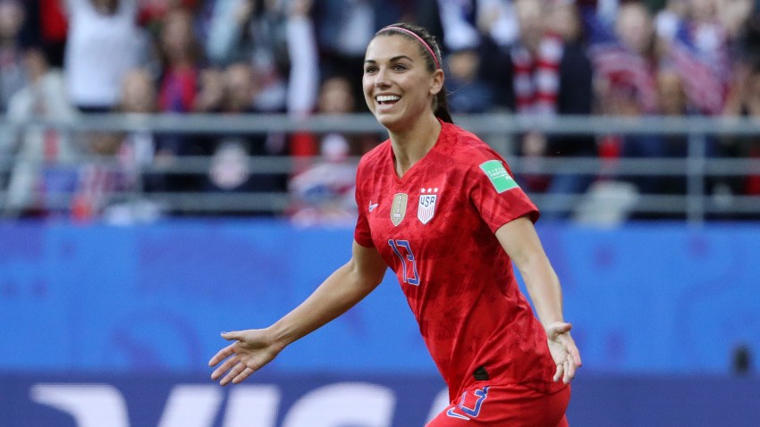 Alex Morgan of Team USA