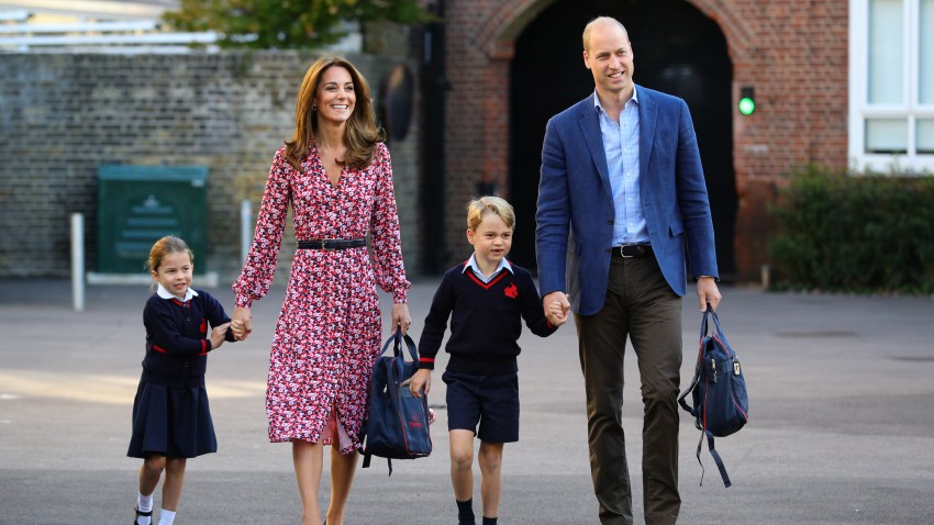 Princess Charlotte's First Day Of School