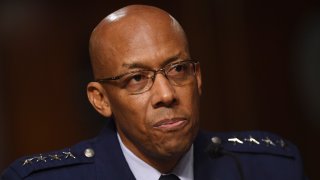 Gen. Charles Q. Brown, Jr. testifies on his nomination to be Chief of Staff, United States Air Force before the Senate Armed Services committee, May 7, 2020, on Capitol Hill in Washington D.C.