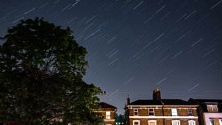 Stars illuminate the sky on a clear night in London