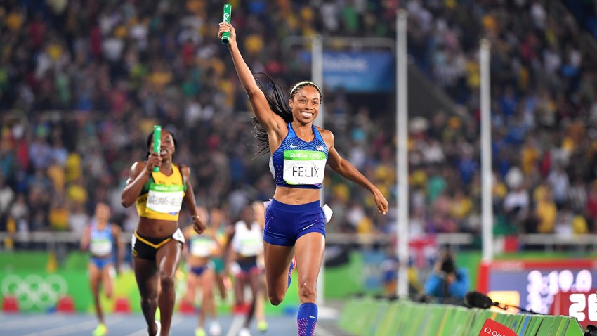 AFP_FG2F8 Allyson Felix