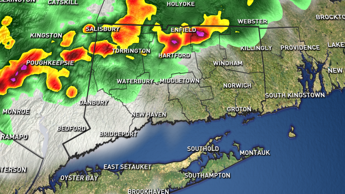 Severe Thunderstorm Warning Issued for Litchfield County NBC Connecticut