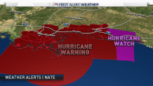 Hurricane Warning Nate