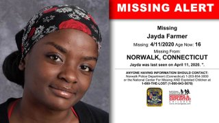 Missing teen Jayda farmer