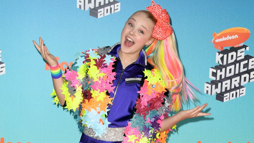 In this March 23, 2019, file photo, JoJo Siwa attends Nickelodeon's 2019 Kids' Choice Awards at Galen Center in Los Angeles, California.