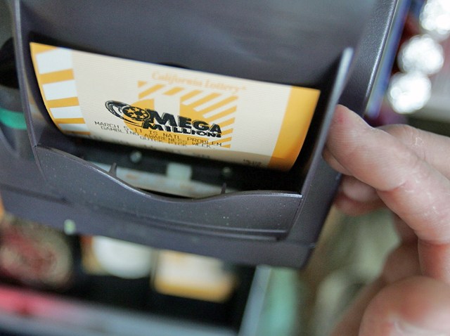 Mega Millions Ticket Generic Lottery