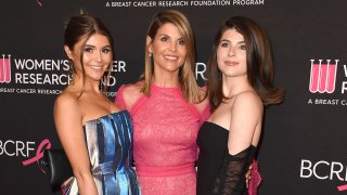 In this file photo, Olivia Jade Giannulli, Lori Loughlin and Isabella Rose Giannulli attend The Women's Cancer Research Fund's An Unforgettable Evening Benefit Gala at the Beverly Wilshire Four Seasons Hotel on February 28, 2019 in Beverly Hills, California.