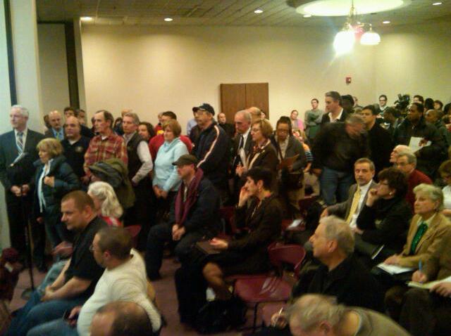 Malloy Bridgeport Town Hall