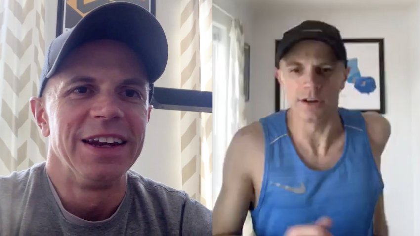 Covering Coronavirus: Chef Fundraises With Marathon on Treadmill