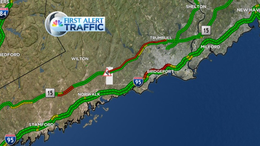 Merritt Parkway car fire