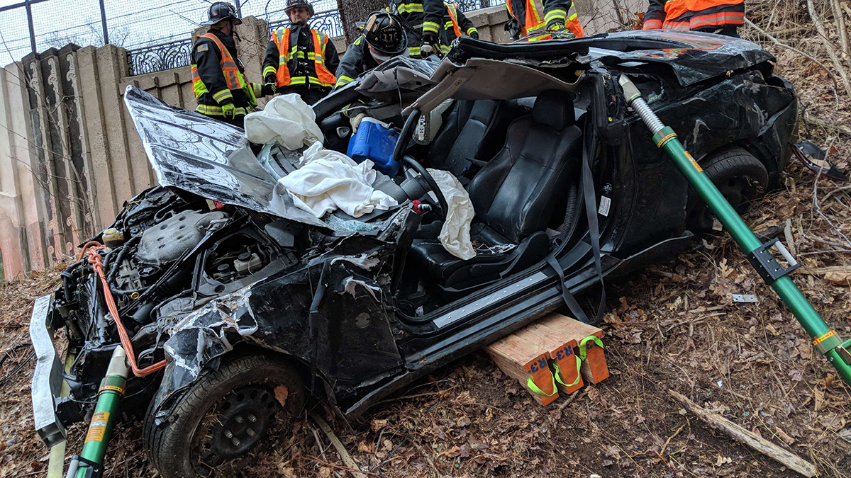 Driver Hospitalized After Crash on Merritt Parkway NBC Connecticut