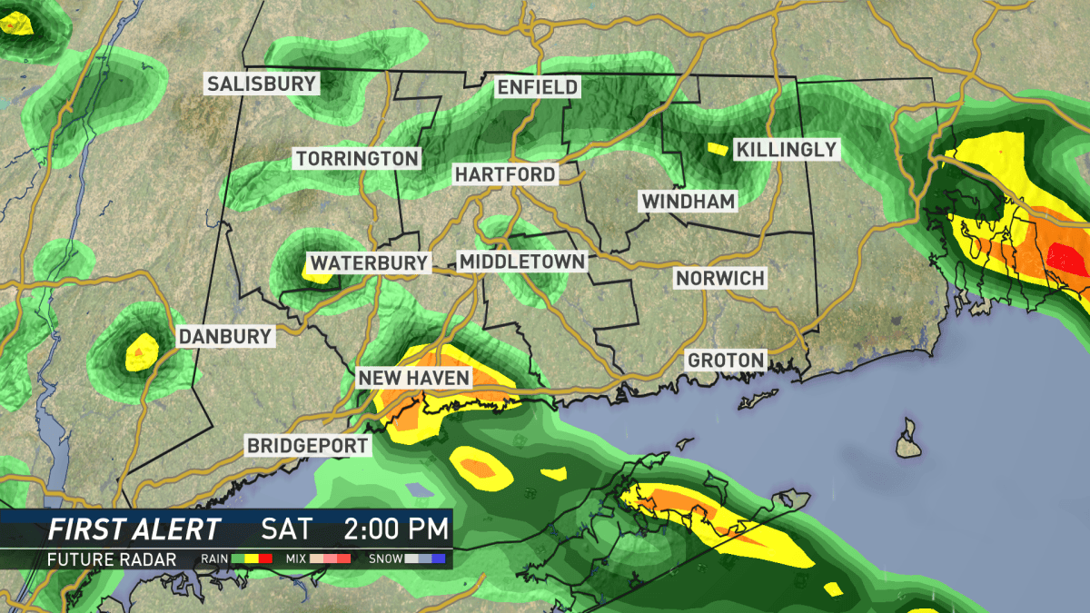 Showers to Start Memorial Day Weekend – NBC Connecticut