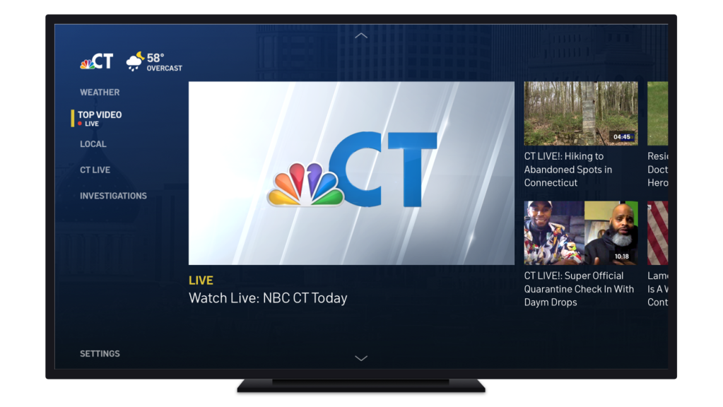 Nbc Connecticut Launches Live News On Roku And Apple Tv Apps Nbc Connecticut