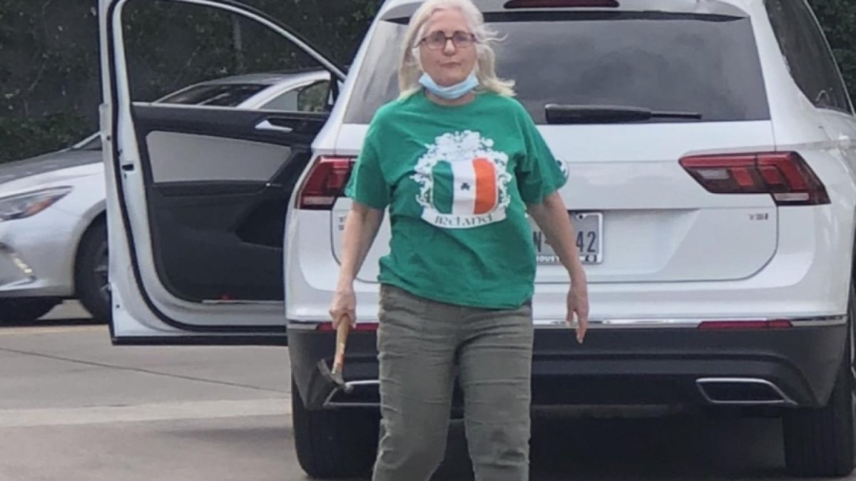 Hammer-Wielding Woman Arrested After Screaming Racist Tirade at Latino Couple